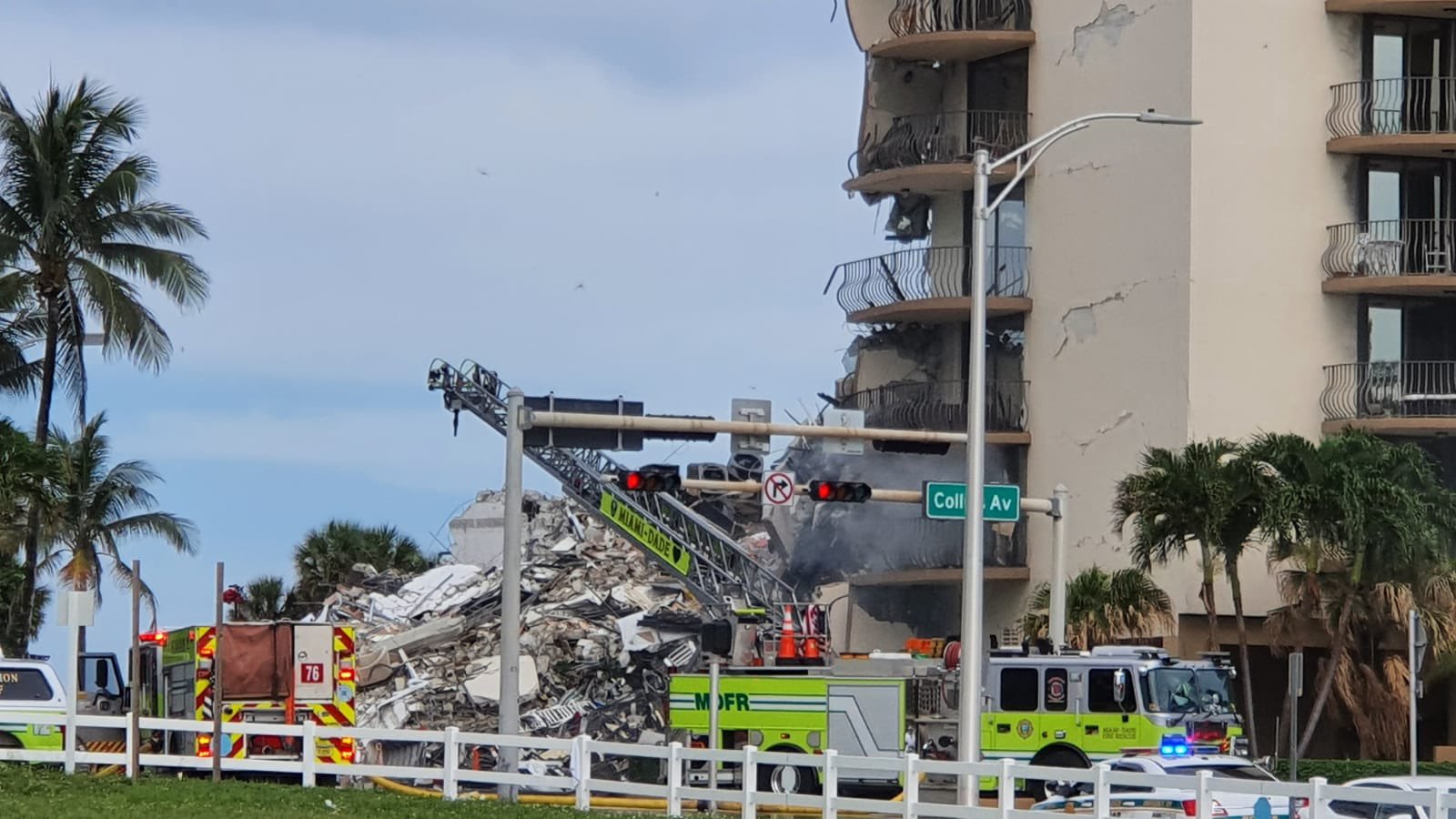Número de cuerpos recuperados en edificio de Miami se eleva a 79 - Vimarsana News
